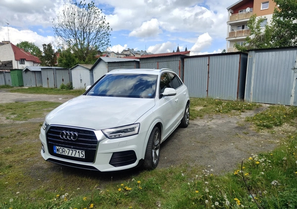 Audi Q3 cena 87800 przebieg: 89554, rok produkcji 2016 z Bielawa małe 56